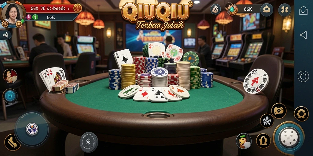 Screenshot gameplay QiuQiu yang menarik dan seru.