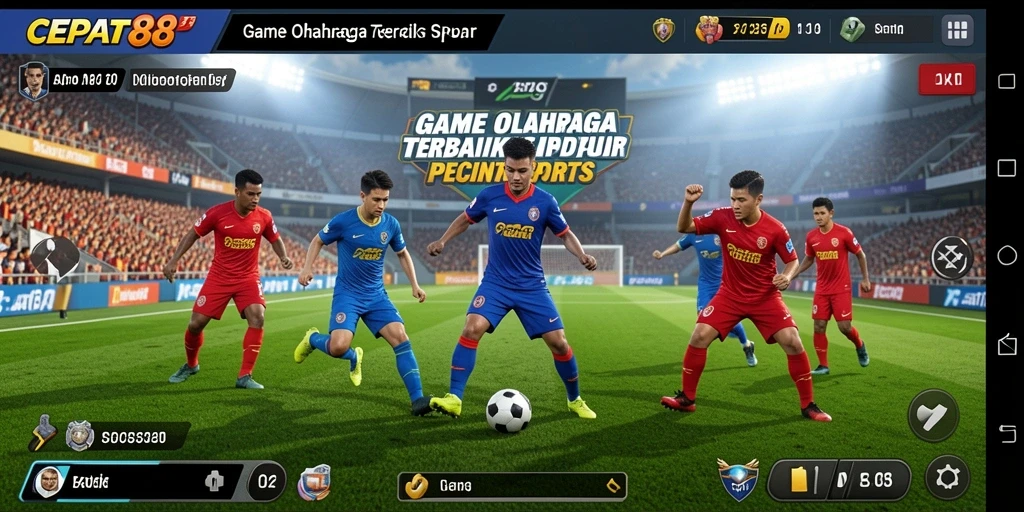 Tampilan gameplay CEPAT88 yang seru dan mendebarkan saat berolahraga.