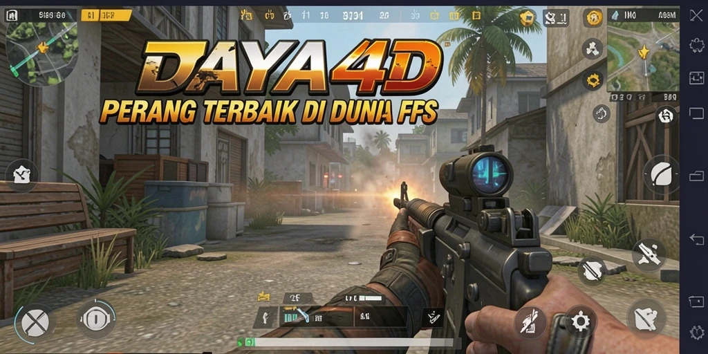 Tangkapan layar dari gameplay DAYA4D yang mendebarkan.