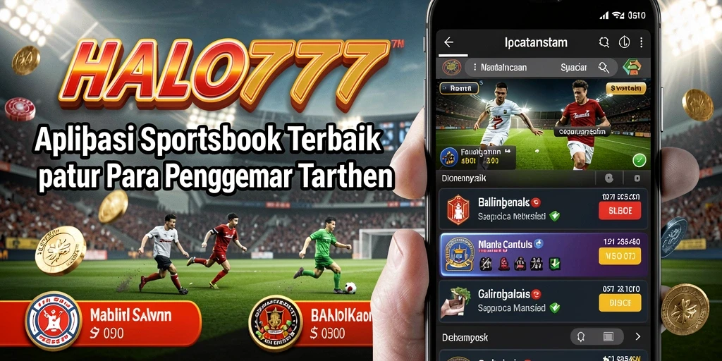 Tampilan gameplay taruhan yang menarik di HALO777.