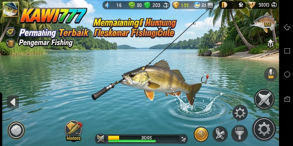Gameplay KAWI777 yang menantang dan menyenangkan di dunia memancing.