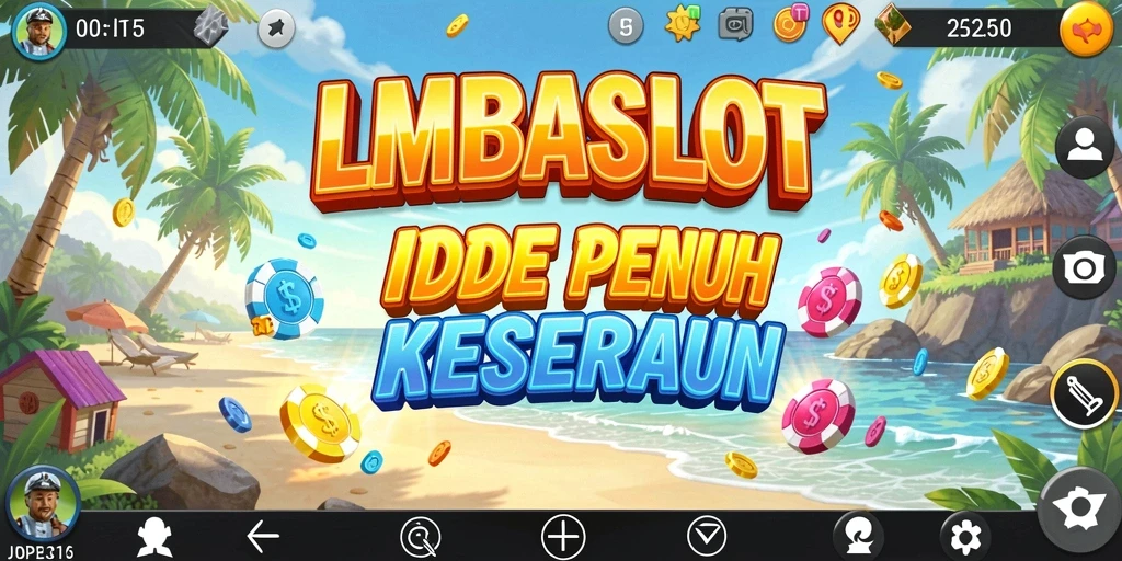 Tangkapan layar gameplay LMBASLOT menunjukkan keseruan bermain Idle.