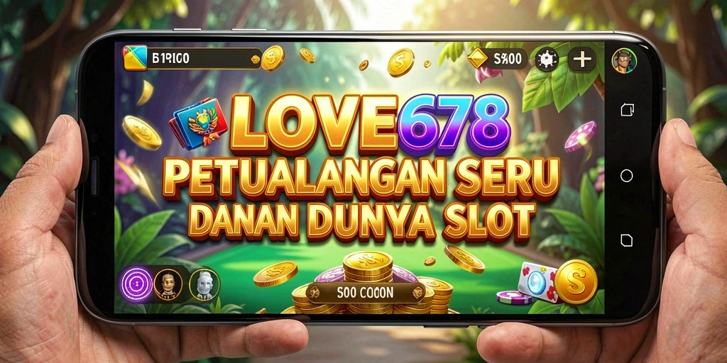 Tampilan gameplay LOVE678 yang menakjubkan dengan berbagai slot menarik.