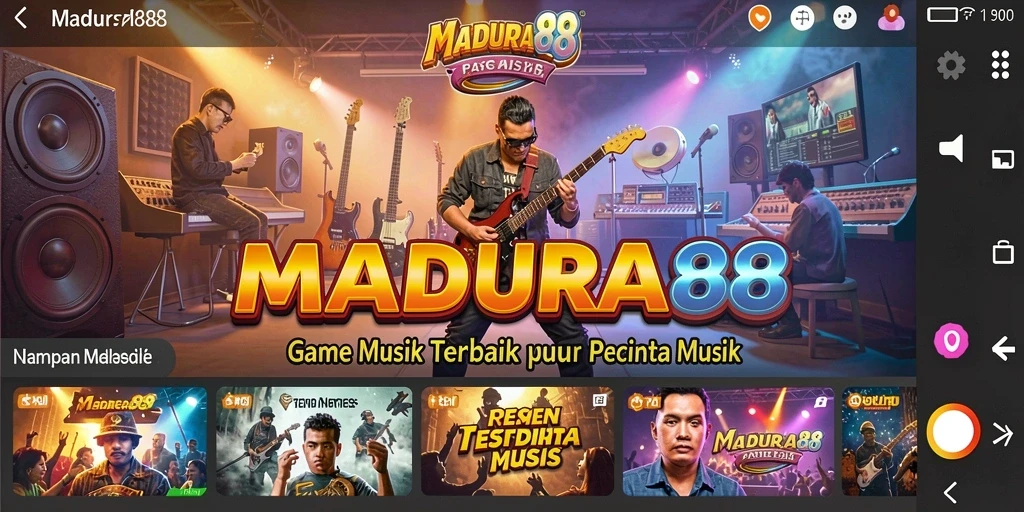Tampilan gameplay MADURA88 yang interaktif dan menyenangkan.