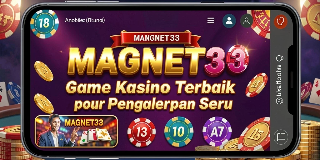 Gameplay MAGNET33 yang penuh warna dan menarik di dunia Kasino.