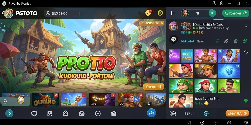 Screenshot PGTOTO menampilkan antarmuka pengguna yang intuitif dan fitur-fitur bermanfaat.