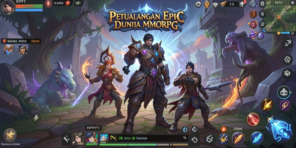 Menampilkan gameplay seru dan interaksi antar pemain di RPYYY.