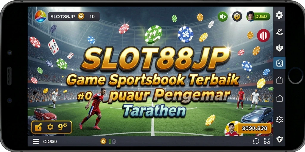 Screenshot menunjukkan gameplay taruhan menarik di SLOT88JP.