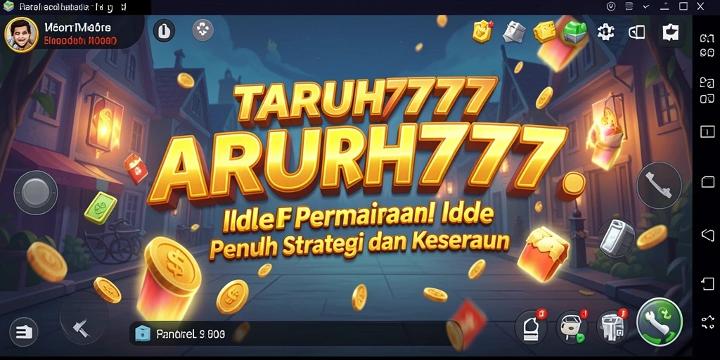 Screenshot utama TARUH777 menunjukkan gameplay menarik dengan elemen Idle yang memikat.