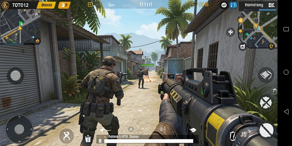 Tampilan gameplay seru TOTO12 dengan aksi mendebarkan.