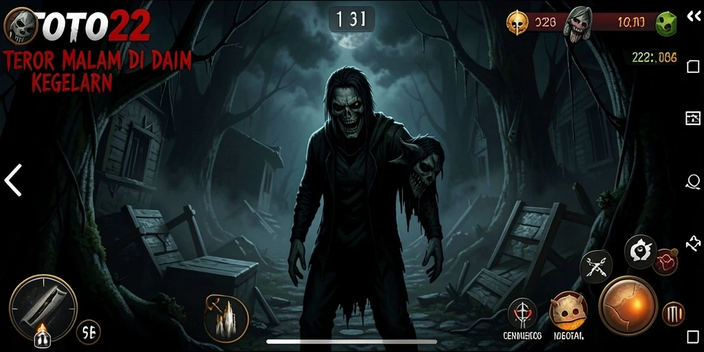 Screenshot gameplay menegangkan dari permainan TOTO22.