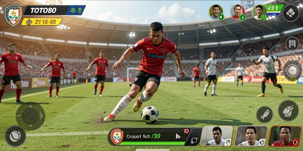Tampilan gameplay TOTO80 yang penuh aksi dan seru.