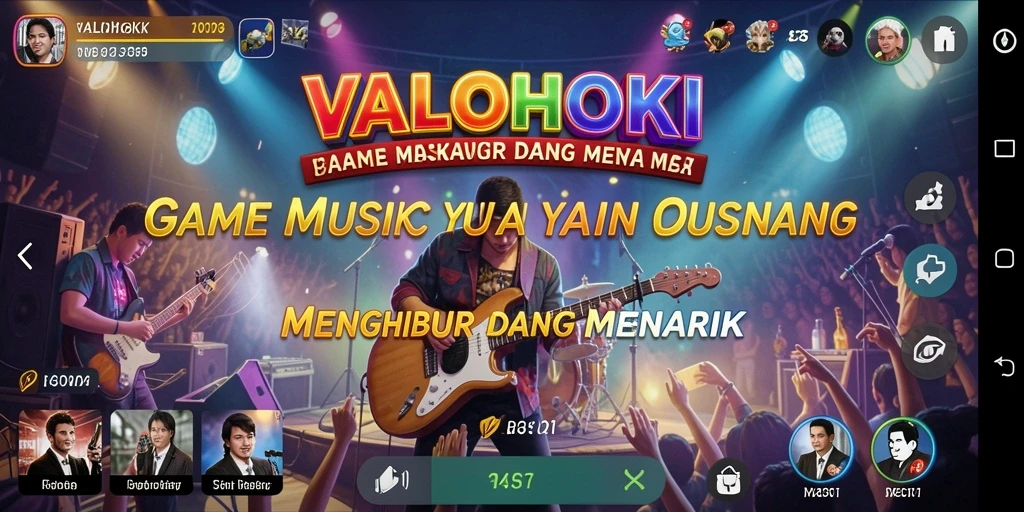 Tampilan menarik dari pengalaman gameplay VALOHOKI yang mengasyikkan.