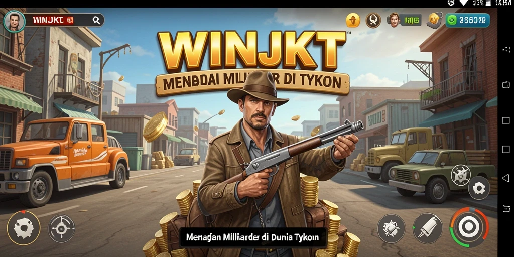 Screenshot game WINJKT yang menampilkan gameplay Tycoon yang seru.